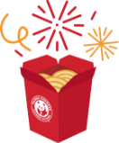 Take out box illustration